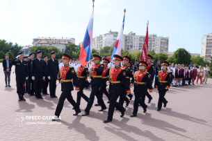 Евпаторийские школьники заступили на «Вахту памяти»