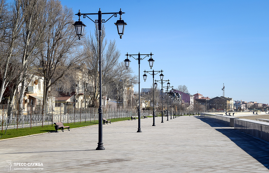 В Евпатории открыли набережную им. Терешковой