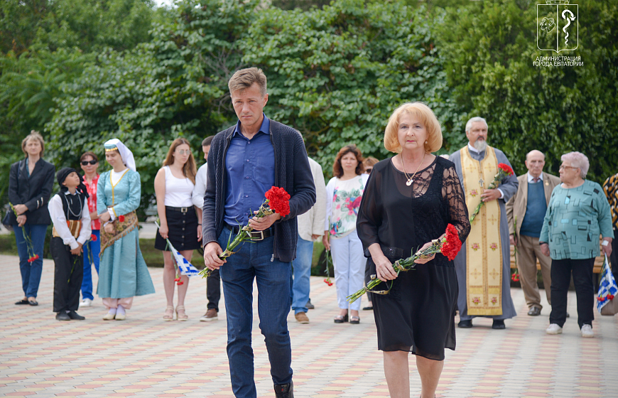 В Евпатории почтили память жертв депортации армян, болгар и греков