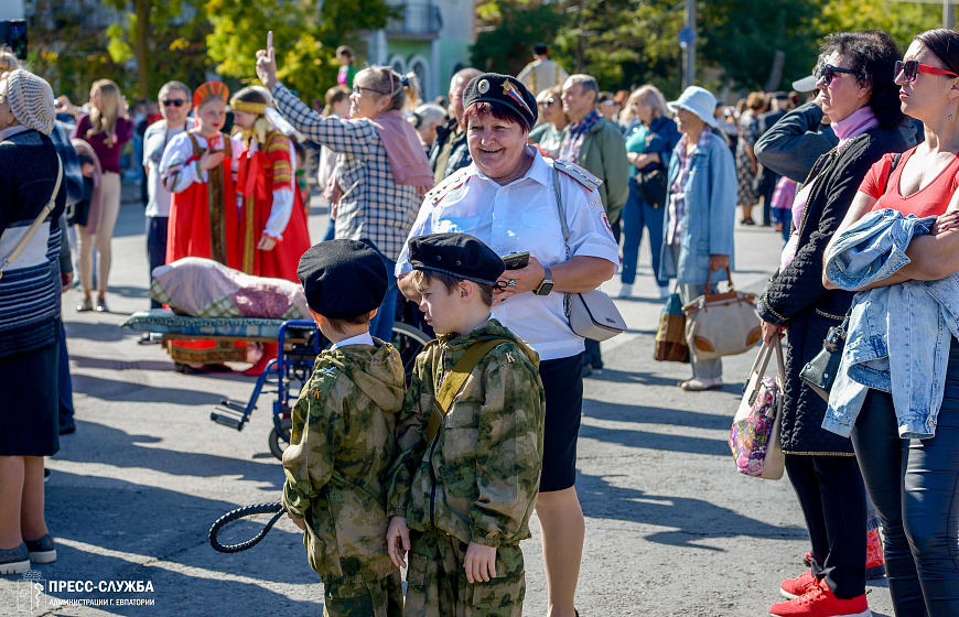 В Евпатории прошел фестиваль казачьей культуры «Казачья удаль»