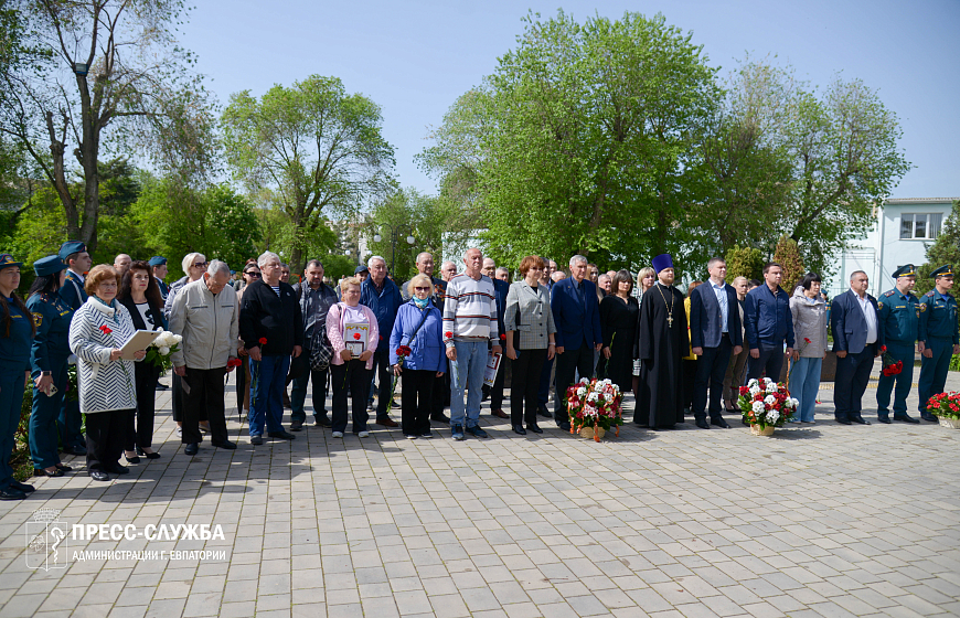 В Евпатории состоялись мероприятия, приуроченные к 38-летию со дня аварии на Чернобыльской АЭС