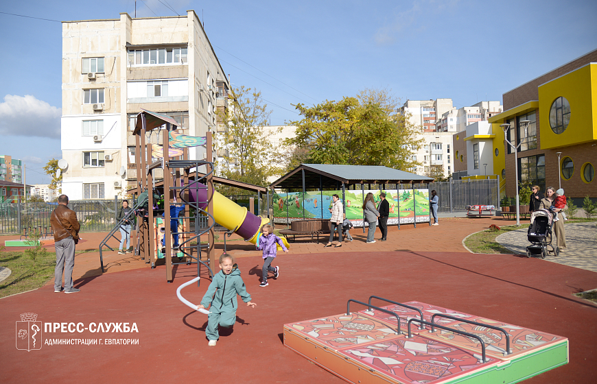 В Евпатории открыли два новых детских сада