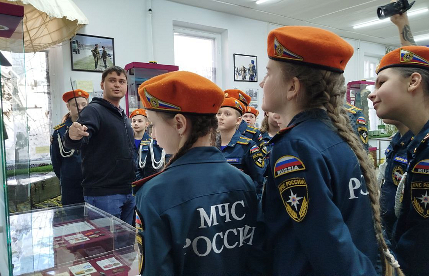 Встреча с ветераном в Музее современной военной истории