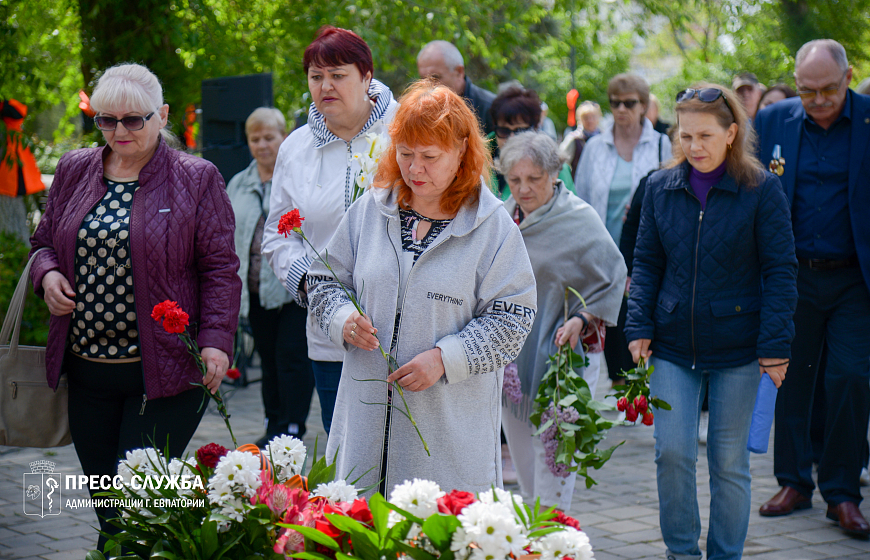 В Евпатории состоялись мероприятия, приуроченные к 38-летию со дня аварии на Чернобыльской АЭС