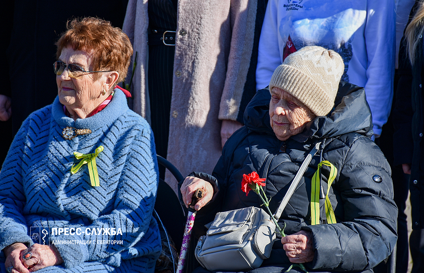 В Евпатории прошла Всероссийская акция памяти «Блокадный хлеб»