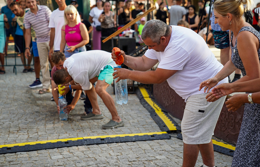 В Евпатории отметили Международный день курортника