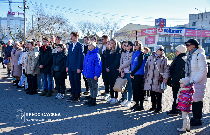 В Евпатории прошла Всероссийская акция памяти «Блокадный хлеб»