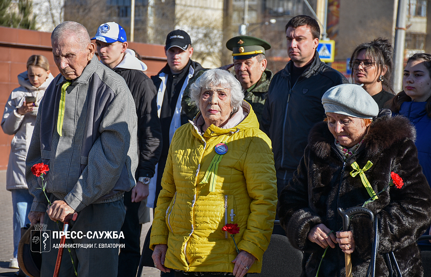 В Евпатории прошла Всероссийская акция памяти «Блокадный хлеб»